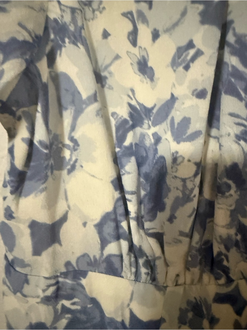 Reformation Blue & White Floral Mini Dress B3 - Picture 6 of 13